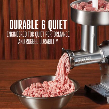 Weston Butcher Series™ #8 0.5-HP Electric Meat Grinder