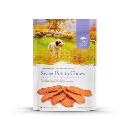 Caledon Farms Sweet Potato Chews All Natural Dog Treats, 265-g