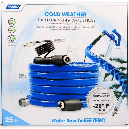 CAMCO 22911 25-ft 5/8-in ID Heated Drinking Water Hose