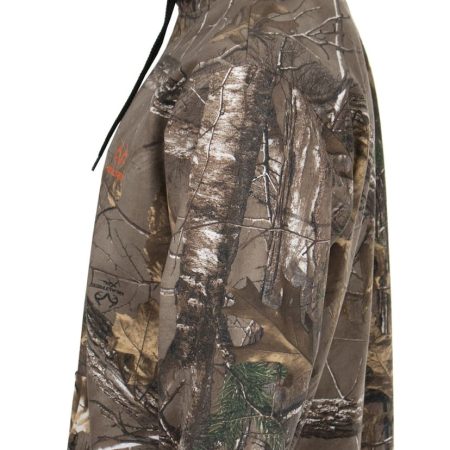 Men's Hunting Hoodie with Front Pouch Pockets, Realtree Edge Camo