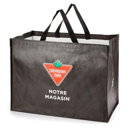 Canadian Tire Large Plastic Reusable Bag, 57-L