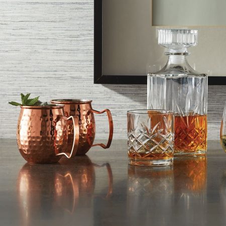 CANVAS 4pc Whiskey Glass Set, Dishwasher Safe, 350mL