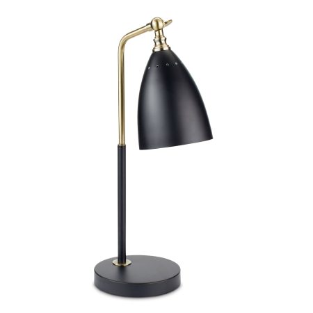 CANVAS Alton Table Lamp, 19-in, Black/Gold