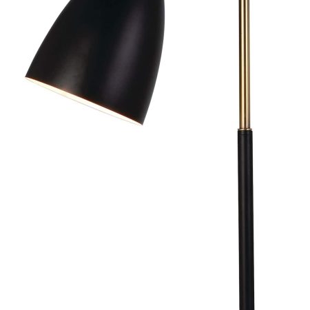 CANVAS Alton Table Lamp, 19-in, Black/Gold