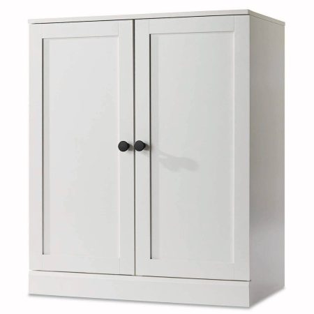 CANVAS Bellevue Modular Stackable Storage Cabinet, White