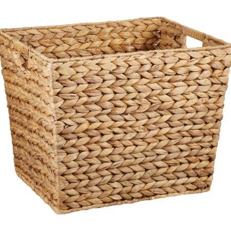 CANVAS Emery Rectangular Natural Material Baskets, 14.5 x 12 x 12-in, 2-pk