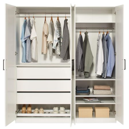 Canvas Kelsey Wardrobe, Large