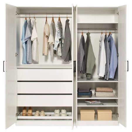 Canvas Kelsey Wardrobe, Medium