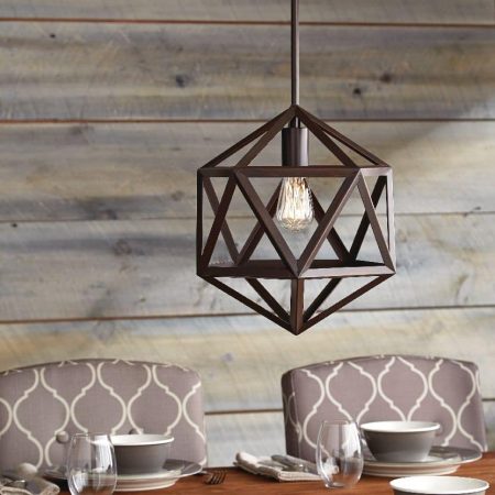 CANVAS Kingsley Ceiling Pendant Light Fixture, Oil Rubbed Bronze