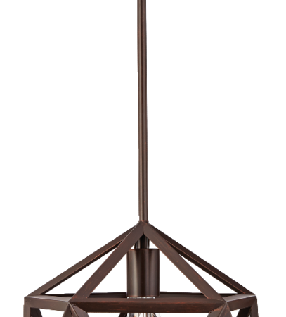 CANVAS Kingsley Ceiling Pendant Light Fixture, Oil Rubbed Bronze