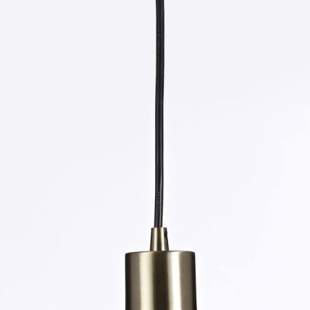 CANVAS Mercantile Cage Shade Ceiling Pendant Light Fixture, Black