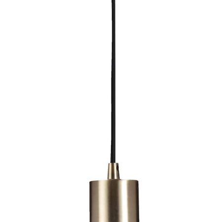 CANVAS Mercantile Cage Shade Ceiling Pendant Light Fixture, Black