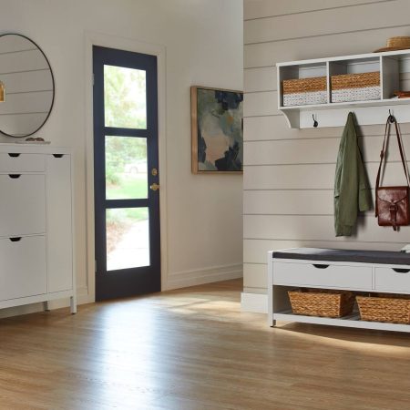 CANVAS Overbrook Entryway Wall-Mount Organizer, White