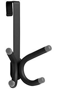 CANVAS Peyto Steel 4-Hook Over the Door Hook, Black