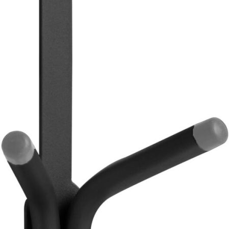 CANVAS Peyto Steel 4-Hook Over the Door Hook, Black