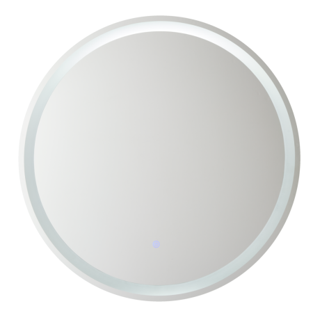 CANVAS Raymore Round LED Wall Mirror, Clear, 28-in