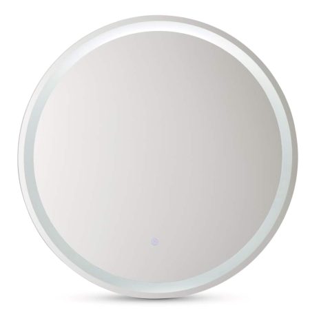 CANVAS Raymore Round LED Wall Mirror, Clear, 28-in