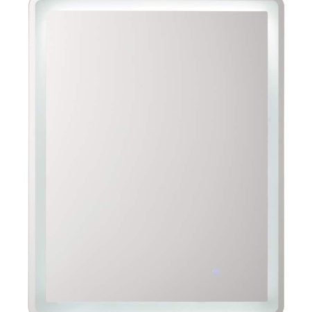 CANVAS Watson Rectangular LED Wall Mirror, Clear, 24 x 30-in