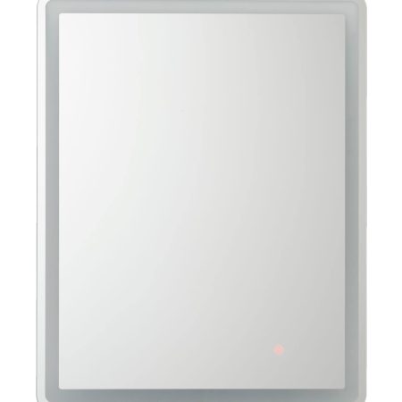 CANVAS Watson Rectangular LED Wall Mirror, Clear, 24 x 30-in