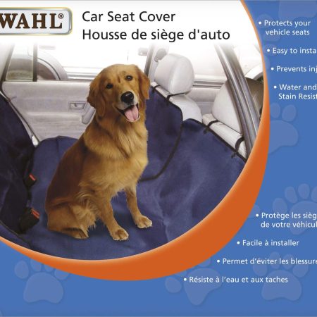 Wahl Hammock Pet Dog Car Seat Cover, Washable, 55-in x 59-in