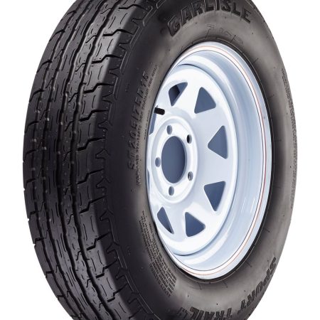 Carlisle Sport Trail LH Trailer Tire Assembly - ST205/75D15-C5