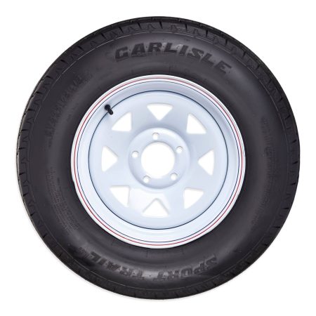 Carlisle Sport Trail LH Trailer Tire Assembly - ST205/75D15-C5