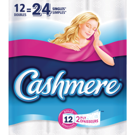 Cashmere Bathroom Tissue Double 12=24 Rolls