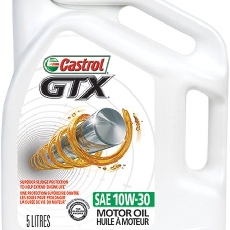 Castrol GTX 10W30 Conventional Engine/Motor Oil, 5-L