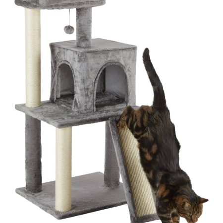 Cat Craft Cat Tree with Cat Condo, Perch, & Scratcher, 39-in