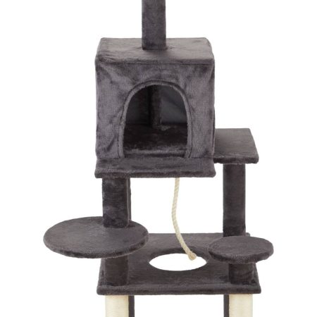 Cat Craft Multi-Platform Cat Tree with Condo & Perch, 60-in