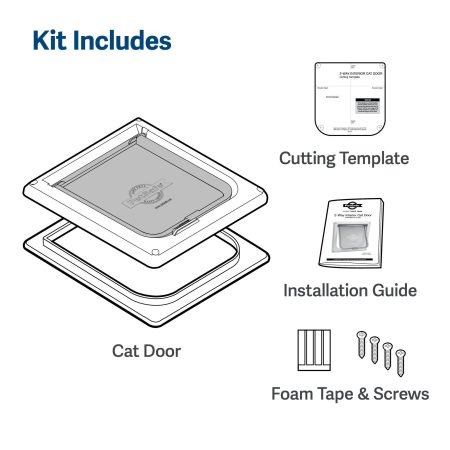 PetSafe Interior Cat Flap Door, Lockable Door