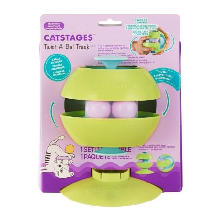 Outward Hound Catstages Twist-A-Ball Track Cat Toy