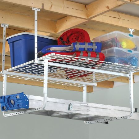 Mastercraft Adjustable Ceiling Storage Rack, 45 x 45-in