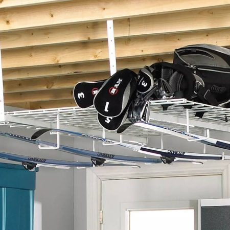 Mastercraft Adjustable Ceiling Storage Rack, 45 x 45-in