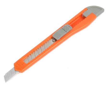 Certified Snap-Off Utility Knife, 9-mm, Orange