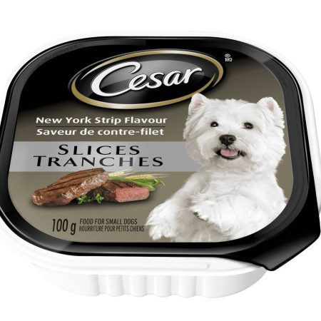 Cesar New York StriP Flavour Adult Wet Dog Food, 100-g