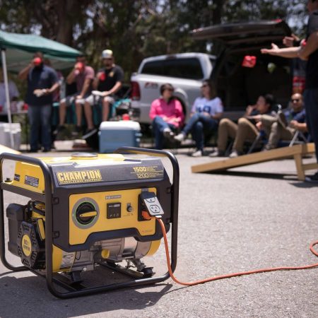 Champion 1200/1500 Watt Portable Gas Generator