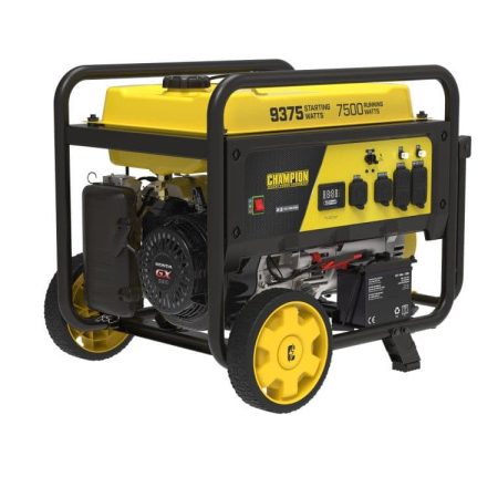 Champion 7500W/9375W Portable Generator with Honda Engine & CO Shield™