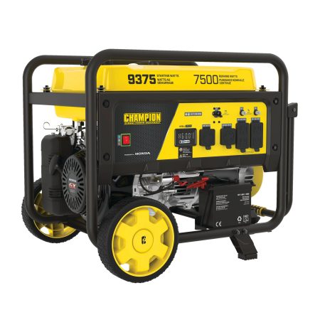 Champion 7500W/9375W Portable Generator with Honda Engine & CO Shield™