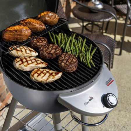 Char-Broil Patio Bistro Tru-Infrared Electric BBQ Grill with a 1500W Burner