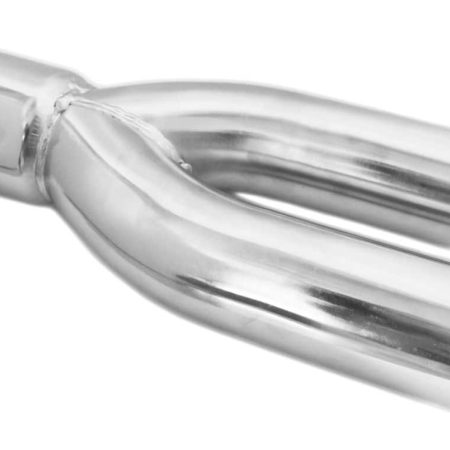 Stallion 12-in Chrome Twin Slant Exhaust Tip