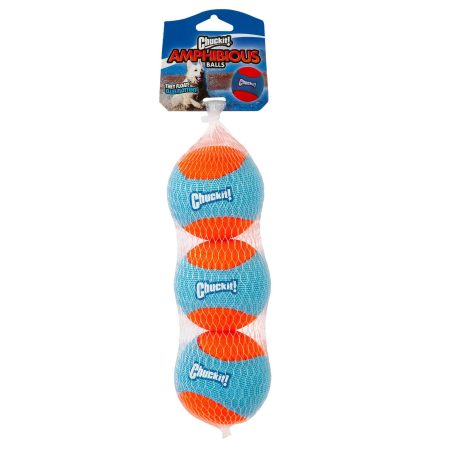 Chuckit Amphibious Fetch Balls, 3-pk