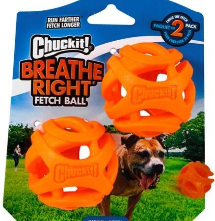 Chuckit! Air Fetch Ball, Medium, 2-pk