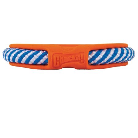 Chuckit! FetchTug 2-in-1 Ring Dog Toy, Orange