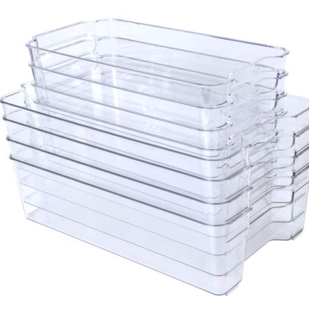 Maison Kleen Clear Organization Bin Set, 8-pc