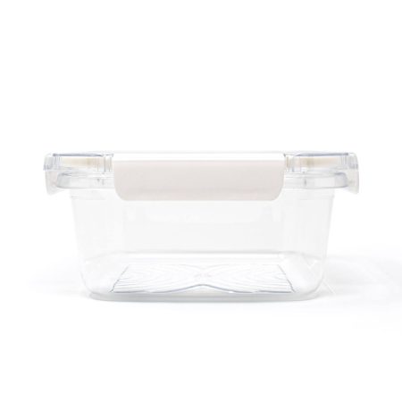 Vida by Paderno Square Food Storage Container with Airtight Seal, 1.1-L