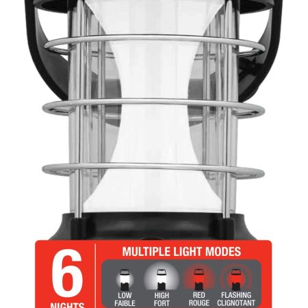 Coast EAL17 460 Lumens Impact and Weather Resistant Stainless Steel Emergency Lantern with 4 Modes