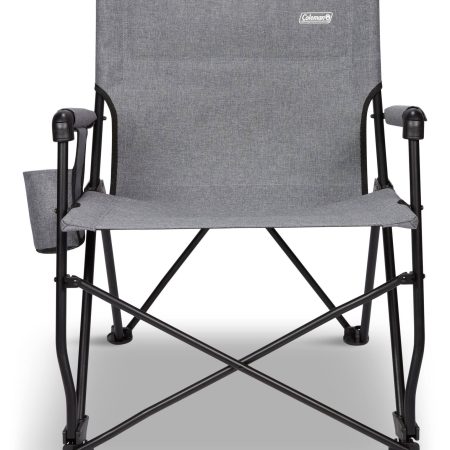 Coleman Forester Series Camping Deck Chair with Carry Bag, Grey