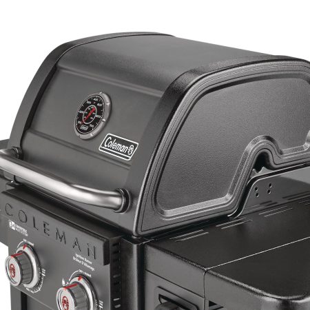 Coleman Revolution 2-Burner Convertible Propane Gas BBQ Grill with Side Shelves