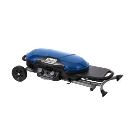 Coleman Excursion Portable 2-Burner Propane Gas BBQ Grill with a Folding Stand